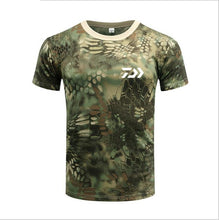 Load image into Gallery viewer, Men DAIWA Fishing T Shirt Summer Man Short